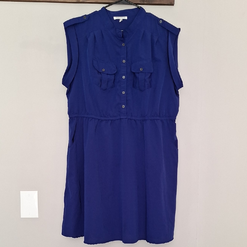 Speed Control Royal Blue Blouse